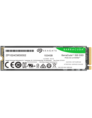 SEAGATE BARRACUDA PCIe 1TB